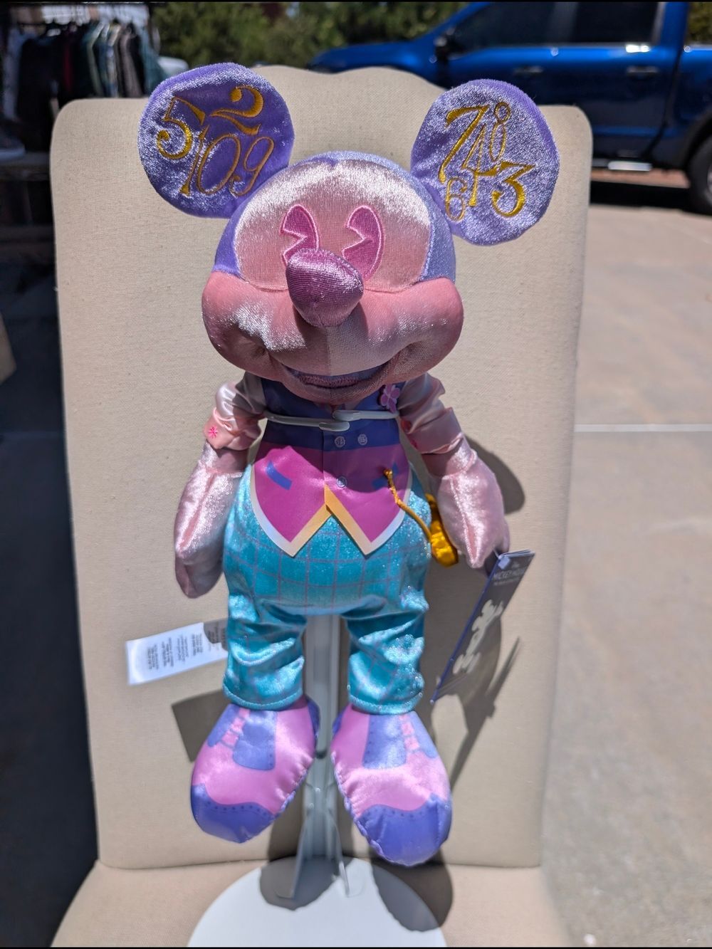 NWT Disney Mickey Mouse Main Attraction Plush It's A Small World Limited 4 of 12